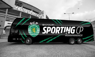 FOTOS: sócios do Sporting escolhem novo design do autocarro - TVI