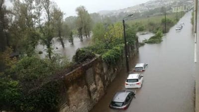 Manhã de mau tempo provoca estragos em Braga e no Porto - TVI