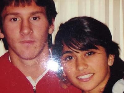 MF Social: Messi mostra foto de quando começou a namorar - TVI