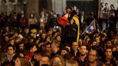 Catalunha: danças e canções marcam dia pacífico de protestos - TVI
