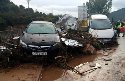 Chuvas torrenciais já fizeram um morto e quatro desaparecidos na Catalunha - TVI