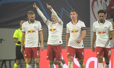 Atenção Benfica: Leipzig arrasa Wolfsburgo na Taça da Alemanha - TVI