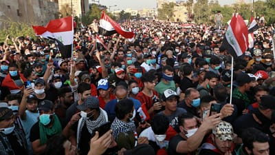 Pelo menos 63 mortos em dois dias de protestos no Iraque - TVI