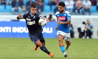 Itália: Nápoles tropeça, Atalanta marca sete à Udinese - TVI