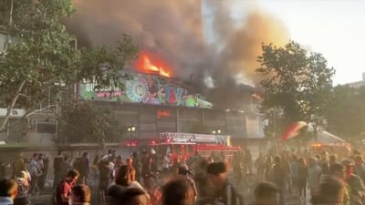 Chile: violentos confrontos abalam a capital, Santiago - TVI