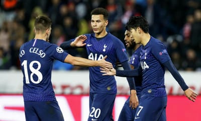 Liga Campeões: goleada do Tottenham e Son lembra André Gomes - TVI