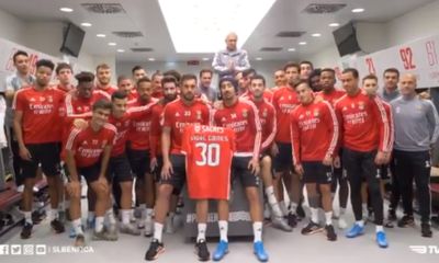 VÍDEO: a mensagem do plantel do Benfica para André Gomes - TVI
