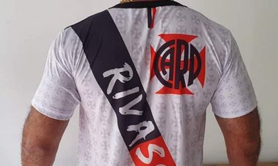 FOTOS: adeptos do Vasco criam camisola para «picar» Flamengo - TVI
