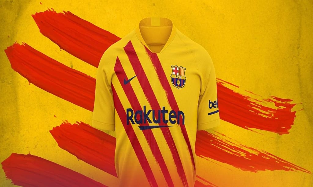 O novo equipamento do Barcelona inspirado na Catalunha