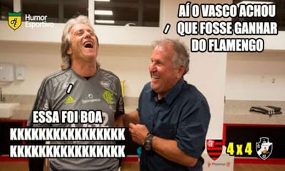 De Guardiola a Ribagol: os memes do Flamengo-Vasco - TVI