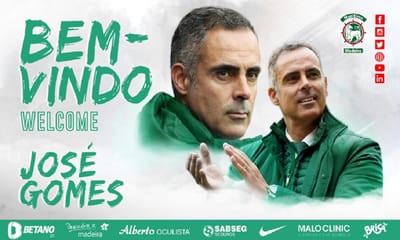 OFICIAL: José Gomes é o novo treinador do Marítimo - TVI