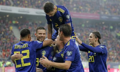 Euro 2020: Suécia vence na Roménia e apura-se, Espanha goleia - TVI