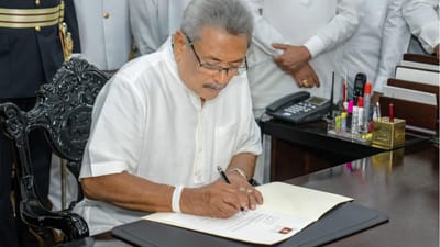 Presidente do Sri Lanka nomeia 15 ministros, incluindo irmão - TVI