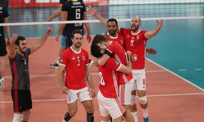 Benfica vence Mladost Zagreb e está perto da Champions de voleibol - TVI