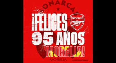 Arsenal dá os parabéns a clube mexicano, mas engana-se em tudo - TVI