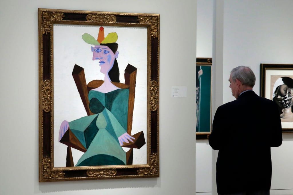 "Retrato de Dora Maar" de Picasso