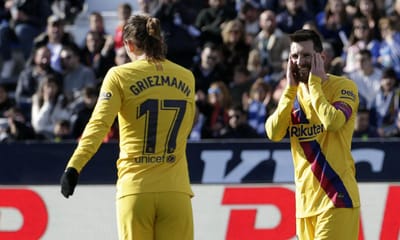 Griezmann: «A relação com Messi só pode melhorar com o tempo» - TVI