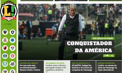 «Conquistador da América», como o mundo viu a vitória do Flamengo - TVI