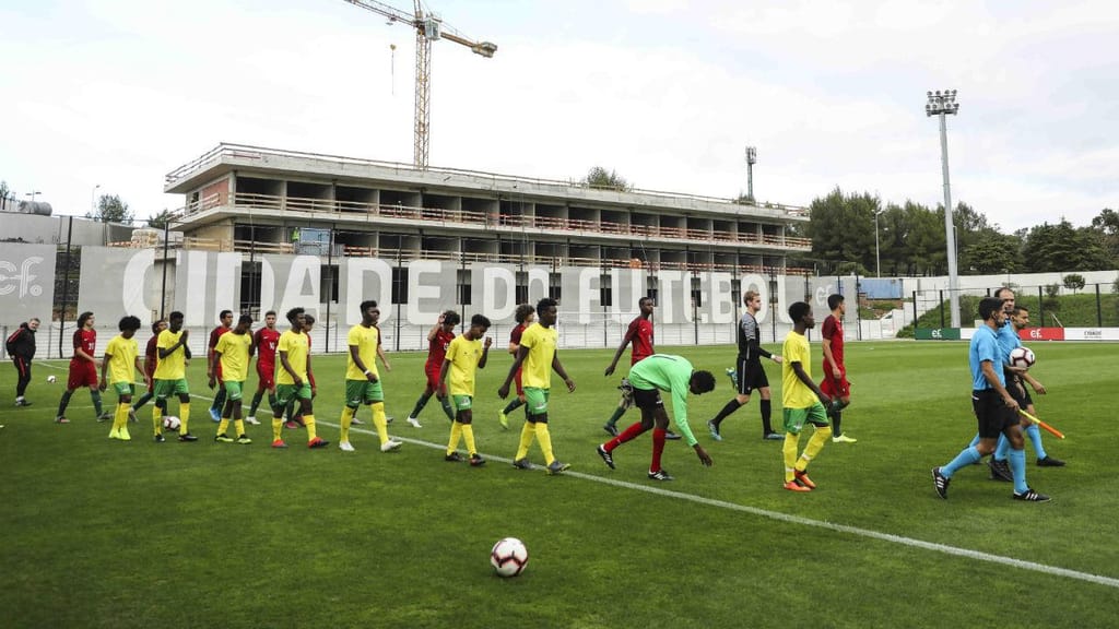 Sub-18: jogo entre Portugal e São Tomé 