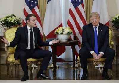 Cimeira da NATO marcada por troca de farpas entre Trump e Macron - TVI