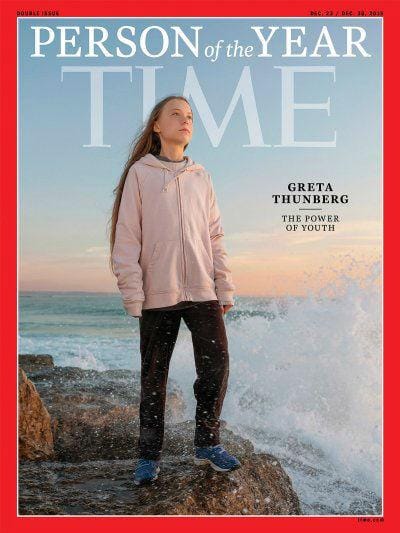 Greta Thunberg é a personalidade do ano para a revista TIME - TVI
