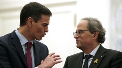 Primeiro-ministro espanhol e líder independentista voltam a conversar um ano depois - TVI