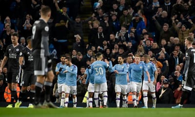 Inglaterra: Ricardo infeliz na derrota do Leicester frente ao Man. City - TVI