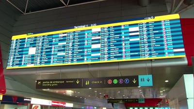 Greve de trabalhadores da Portway a 70% com três voos cancelados - TVI