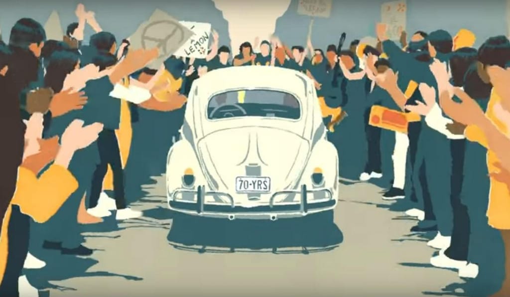 «The Last Mile - Beetle» (reprodução YouTube Volkswagen USA)