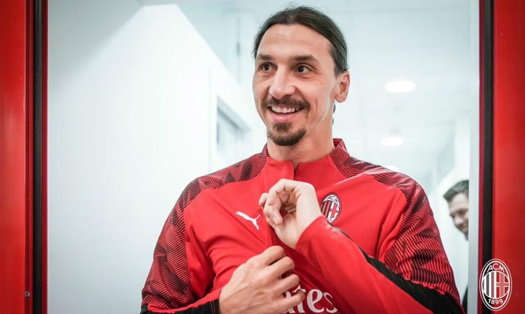 O primeiro dia de Zlatan Ibrahimovic no regresso a Milão (AC Milan)
