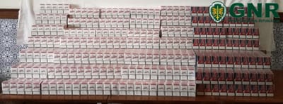 GNR apreendeu 70 mil cigarros contrafeitos avaliados em mais de 15 mil euros - TVI