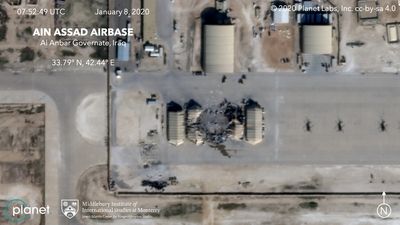 Ain Al-Assad: imagens aéreas mostram danos causados pelos mísseis iranianos - TVI