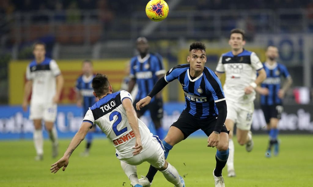 Inter de Milão-Atalanta (AP Images)