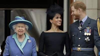 Harry e Meghan querem a filha batizada na presença da rainha Isabel II - TVI