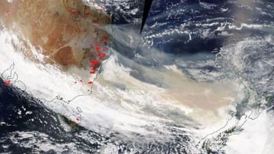 NASA alerta: fumo dos incêndios na Austrália vai dar uma volta completa ao mundo - TVI
