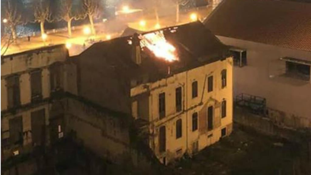 Incêndio em Coimbra