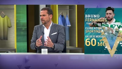 Transferência de Bruno Fernandes em risco: “Sporting não baixa dos 65 milhões de euros” - TVI