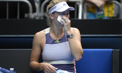 VÍDEO: as lágrimas de Caroline Wozniacki no último jogo da carreira - TVI