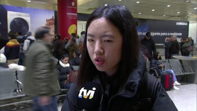 Chineses que chegaram a Lisboa não foram inquiridos nem analisados no aeroporto - TVI