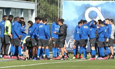 FC Porto: três baixas no último treino antes da suspensão - TVI