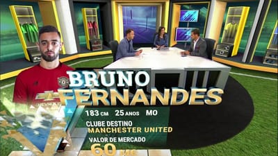 Sporting recebe 41,8M € por Bruno Fernandes: “Um dos melhores médios leoninos de sempre" - TVI