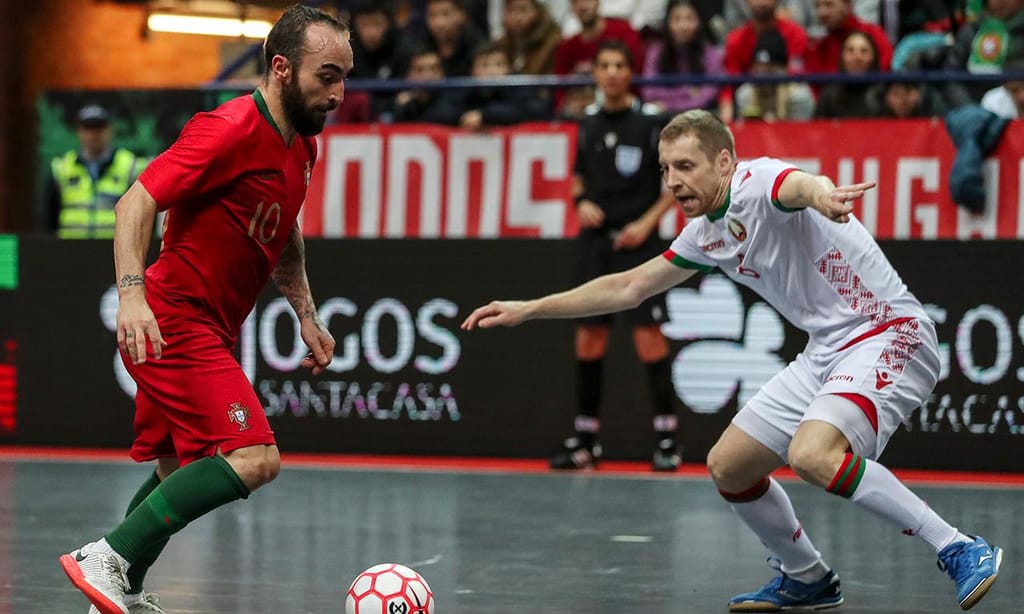Futsal: Portugal-Bielorrússia