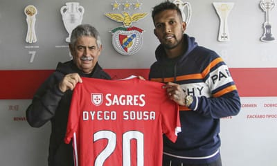 Dyego Sousa: «Benfica sempre brigou por mim» - TVI