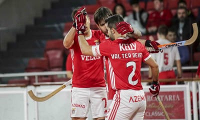 Hóquei em patins: Benfica e Sporting lado a lado após vitórias - TVI