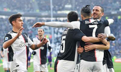 Ações da Juventus disparam com a perspetiva do regresso da Série A - TVI