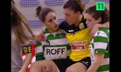 VÍDEO: o grande gesto de fair-play de duas jogadoras do Sporting - TVI