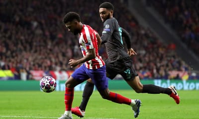 Atlético Madrid: Lemar contraiu lesão muscular frente ao Liverpool - TVI