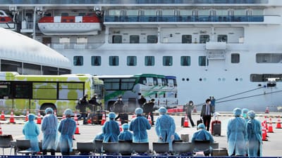 42 americanos retirados do navio Diamond Princess estão infetados com coronavírus - TVI
