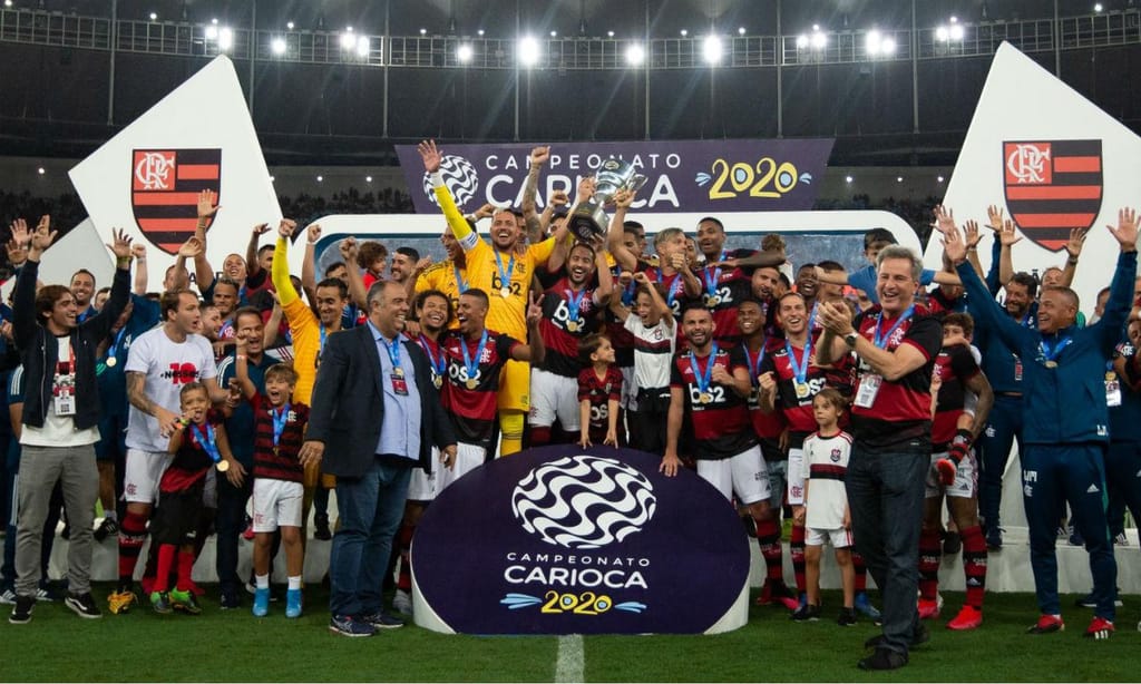 Flamengo vence Taça Guanabara (foto: twitter Flamengo)