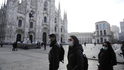 Itália regista terceira morte por coronavírus. Existem 152 infetados - TVI